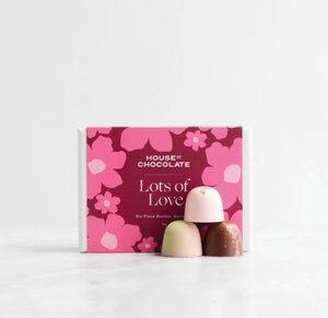 Six Piece ‘Lots of Love’ Bonbon Selection - Whitford Merchants