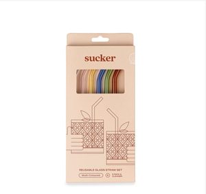 Products: Sucker Glass Drinking Straws - Whitford Merchants