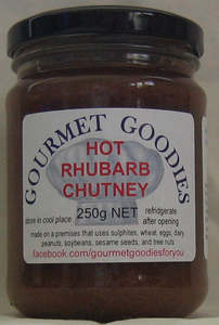 Relish Chutney Sauce: Rhubarb Chutney