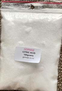 Dyes: citric acid