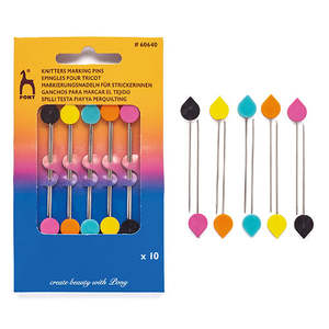 Sewing Assessories: Knitters Marking Pins