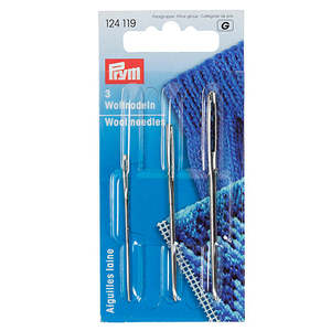 wool needles _ 3 per pkt