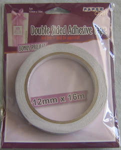 Scrapbooking: Double Sided Adhesive Tape