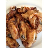 Products: Fresh smoked mussels, bbq flavour