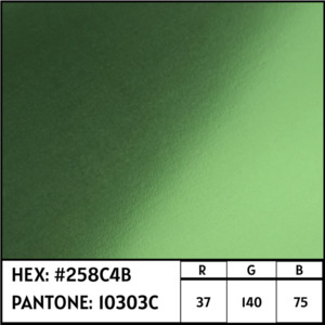 Products: 803 Super Green FOIL 5m Roll - hpm ltd: CLEARANCE