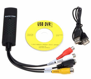 Cables Adaptors: EasyCap USB 2.0 Video Adapter