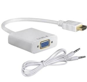 Cables Adaptors: HDMI to VGA Adapter