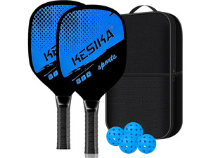 Pickleball Set with 4 Aerodynamic Balls