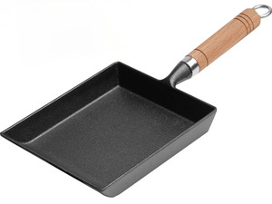 Home And Living Essentials: Cast Iron Frying Pan Square