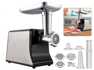 Kitchen: Meat Grinder Sausage Maker Mincer