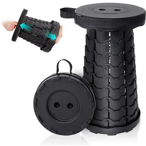 Kitchen: Folding Telescopic Stool