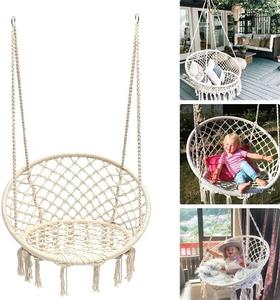 Outdoor Furniture: Macrame Hanging Chair