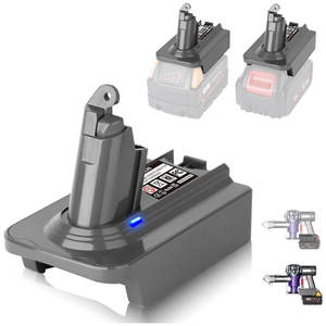 Cleaning Bins: Milwaukee to Dyson V6 Battery Adapter Converter