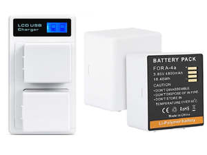 Arlo Pro 3 / Pro 4 Battery Charger + 2 Batteries