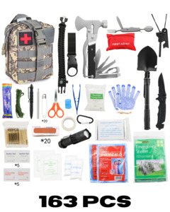 Camping: Emergency Survival Kit Set