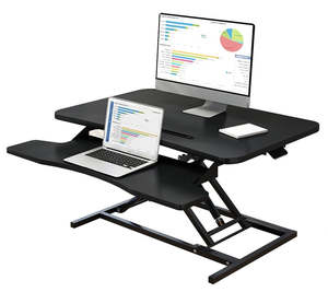 Office Desks: Height Adjustable Computer Desk Table