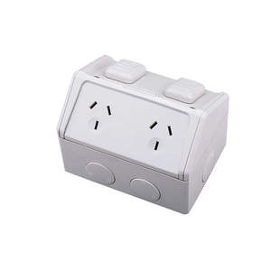 Electrical Lighting: Double Power Point - Weatherproof 15 Amp
