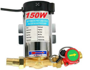 Low Shower Pressure? 150W Booster - removed AP