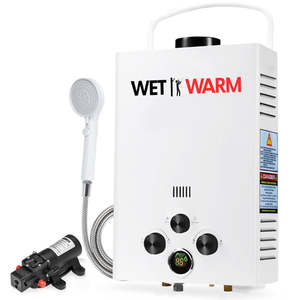 Gas Water Heater with Pump