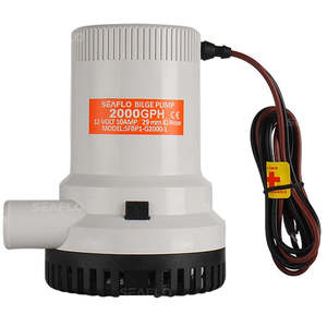 Boats Marine: SEAFLO Water Bilge Pump 2000GPH SFBP1-G2000-01
