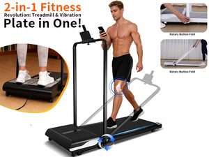 Sports: Treadmill with Vibration Plate