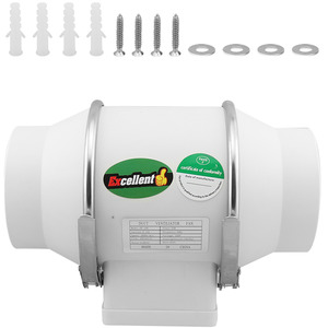 Products: 4" Inline Extractor Fan Exhaust Duct