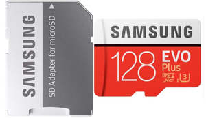 Products: MICRO SD CARD 128GB SAMSUNG EVO PLUS