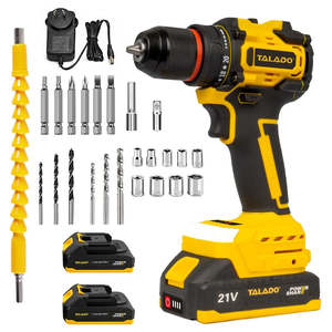 Diy Supplies: Cordless Impact Electric Drill Driver with Battery
