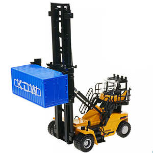 Toys Models: RC Forklift Engineering Vehicle with Container Box