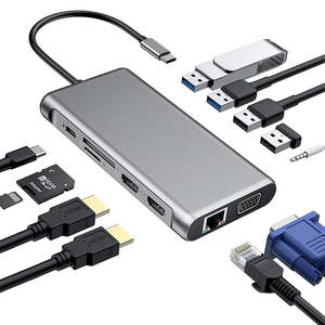 12-in-1 USB C Universal Docking Station