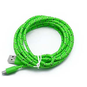 Replacement iPhone Charger Cable 3 Meter Green