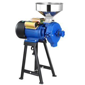 Kitchen: 3000W Electric Grain Grinder Corn Wheat Flour Cereal Mill Wet & Dry