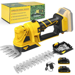 Lifestyle: Cordless Hedge Trimmer 2 in 1 Lawn and Shrub Shears