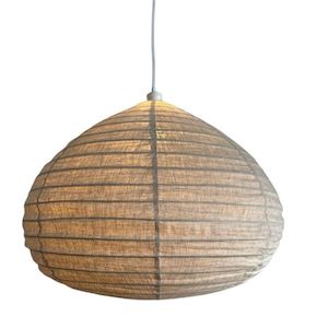 Clara Linen Light Shade Natural 80cm