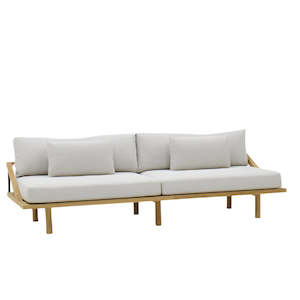 Outdoor Furniture: Heaphy Outdoor Sofa - Oat