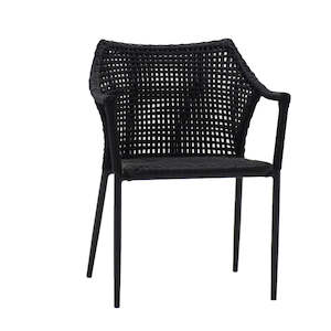 Loch Outdoor Rope and Aluminium Dining Chair