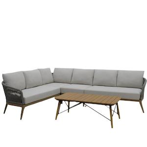 Outdoor Furniture: Silo Corner Sectional Outdoor Sofa Set