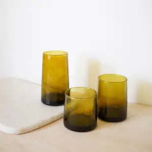 Beldi Wine/Water Antique Bronze Tumblers - Large