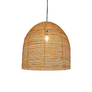 Rattan Lightshades: Beehive