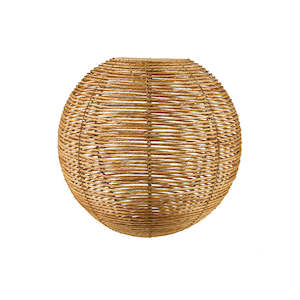 Rattan Lightshades: Metro Ball Large