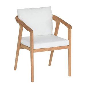 Dining Chairs: Coralie Outdoor Teak Dining Chair