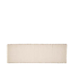 BROSTE Tablerunner Elouise - Off White + Taupe