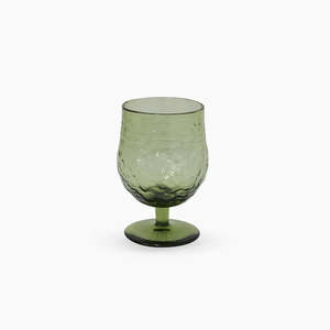 Serena Green Wine Goblet
