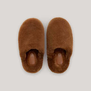Hommey Sheepskin Slippers Hazelnut - New!