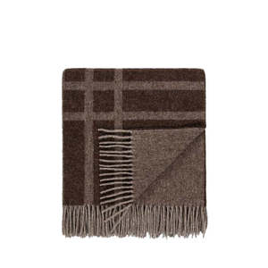 Homewares: Fiordland Walnut Throw - New!