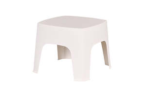 Furniture: LUNA Outdoor Side Table White