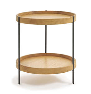 Braxton Side Table Natural Oak