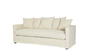 Sofas: Lodge Sofa 3 Seater - Natural
