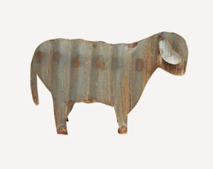 Outdoor: Tin Sheep Head Up