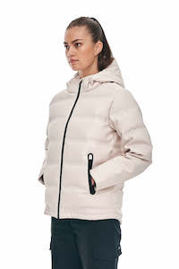 Wall Art: Huffer Womens SuperDown Jacket Buttercream
